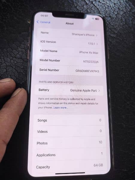 IPHONE XS MAX 64GB PTA APPROVED GOLD 1