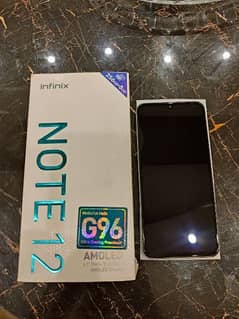 Infinix Note 12 Gaming phone, With Box accessories. 10/10