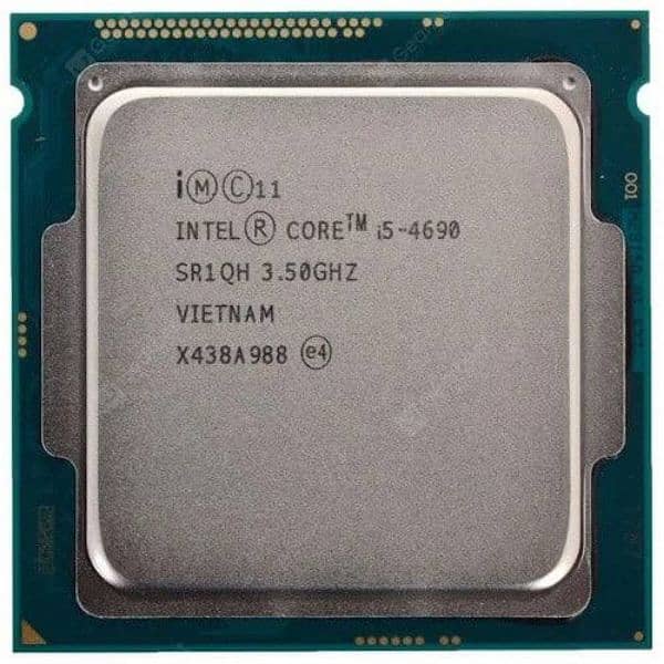 Core i5 4th gen Processor Chip 0