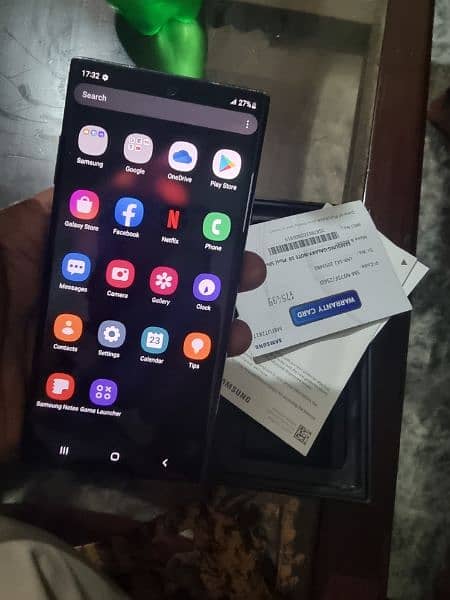 samsung note 10 plus official pta approved 12 gb ram 256 gb 0