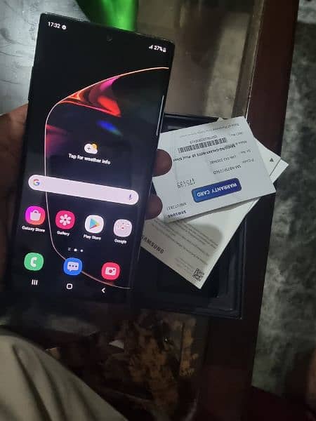 samsung note 10 plus official pta approved 12 gb ram 256 gb 7