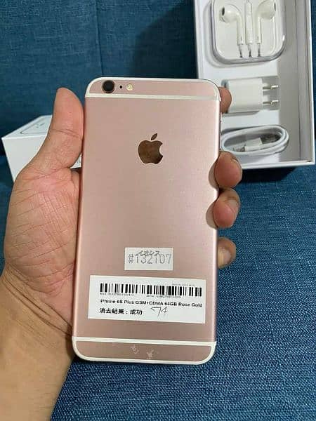 iphone 6s plus PTA approved 64gb memory my wtslp/0341-68;86-453 0