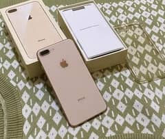 iPhone 8 plus 256 gb with box My WhatsApp number 0326-7720513 0