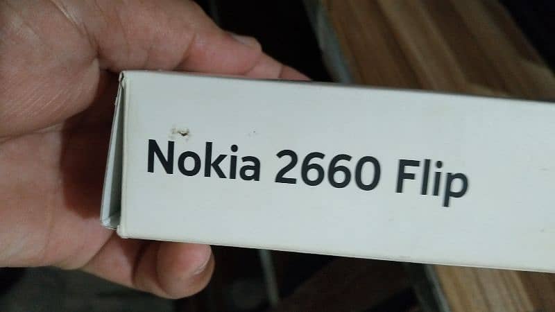 Nokia flip 2660 PTA approved just unboxed for checking 3