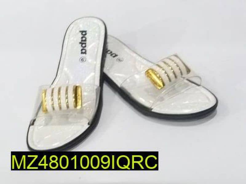 Women waterproof fancy flat 6