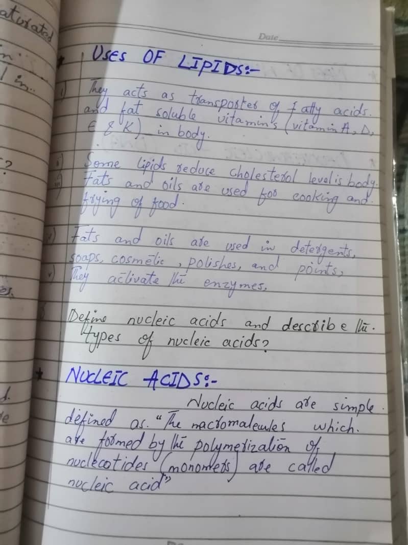 Handwritten assignment job 3