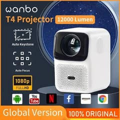 Wanbo T4 1920x1080 android projector Call. 03453179146