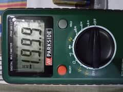 DIGITAL multimeter parkside pdm300 c2