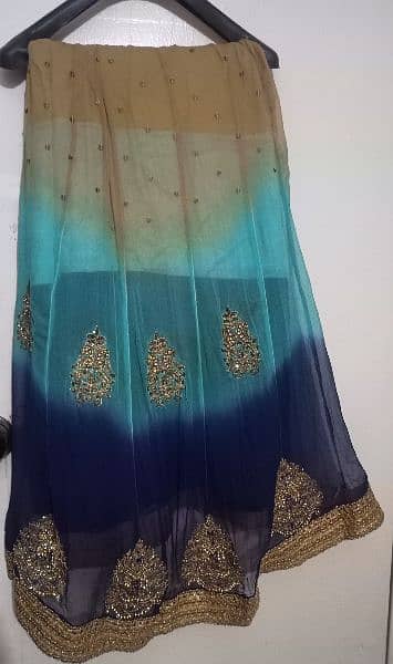 women chiffon fancy frock 3