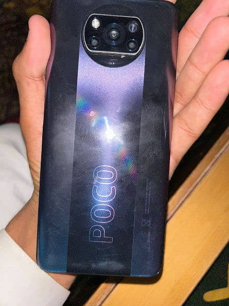 Poco X3 Pro Purple+Grey 8+3 Ram 256 GB room 10/10 condition Only Kit 1