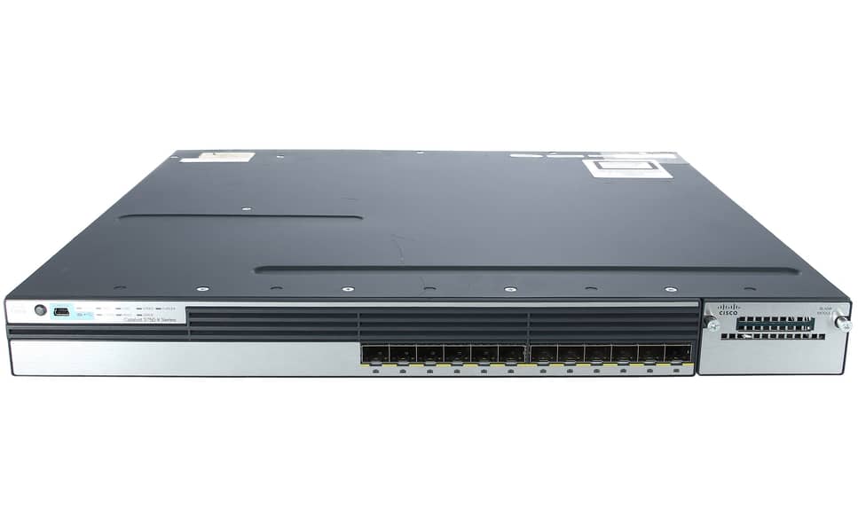 Cisco Catalyst WS-C3750X-12S-S Gigabit PoE Switches in stock 5