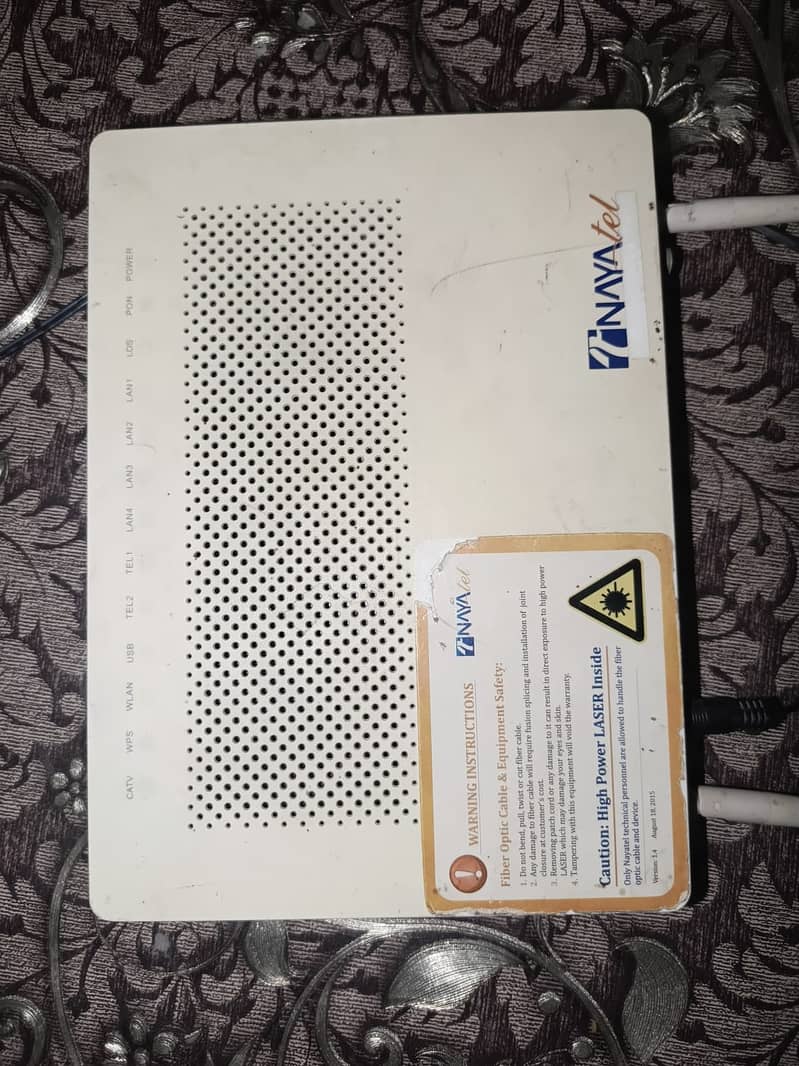 Huawei EchoLife HG8247 GPON Router (+ Cable TV) 0