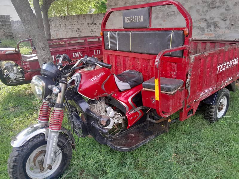 Tez Raftaar loader rickshaw 150cc 11