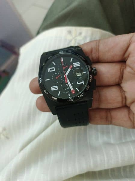 Chronograph Watch Black 1