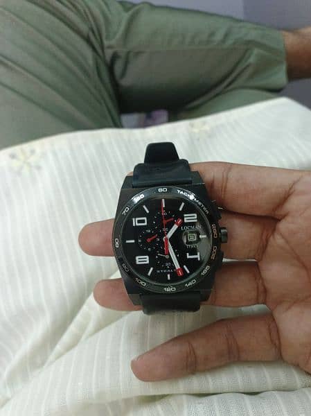 Chronograph Watch Black 4