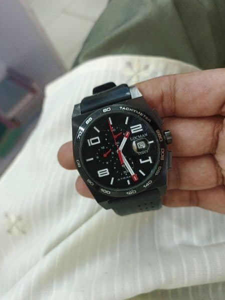 Chronograph Watch Black 5