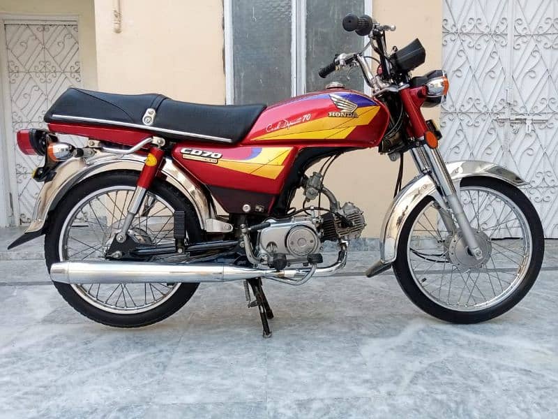 Honda CD 7t 70cc Model 2005 complete Documents 2