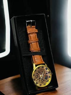 Men casual analog  new watch with box