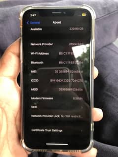 Iphone X 256 GB black colour Non pta factory unlocked 87 battry health