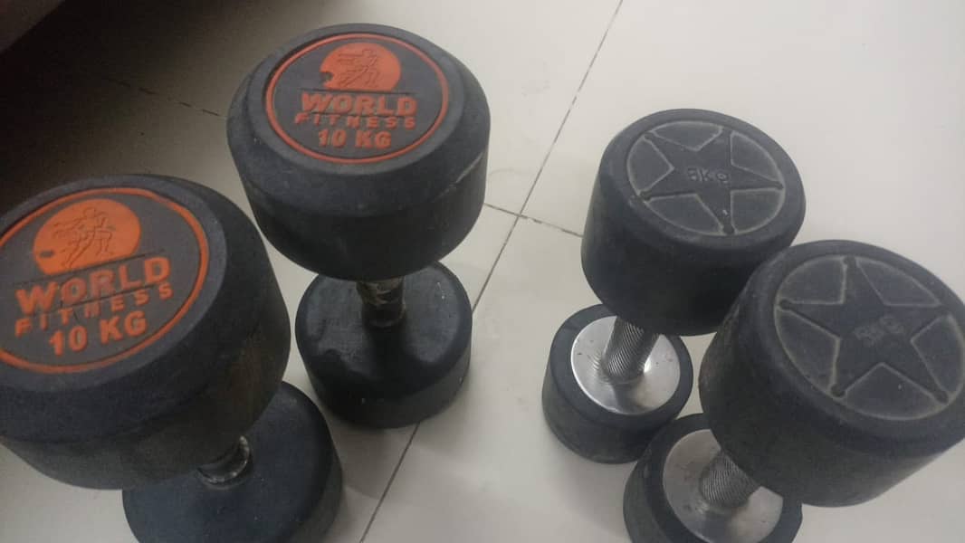 2 x 5kg & 2 x 10kg 1