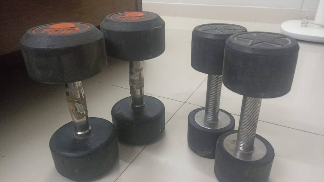 2 x 5kg & 2 x 10kg 2