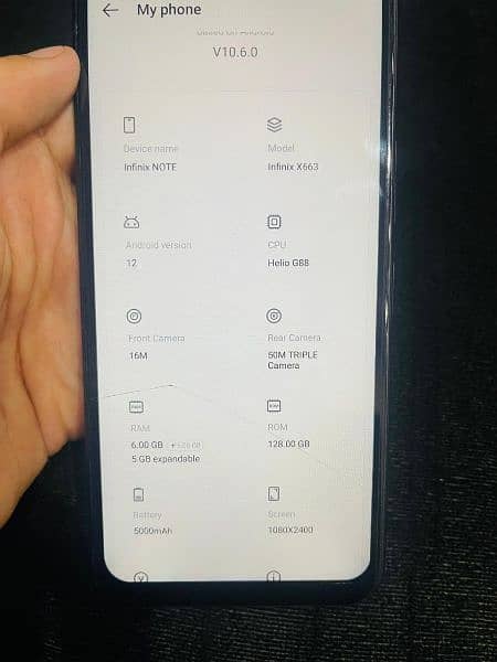 INFINIX NOTE 11 6 /128 exchange possible 2