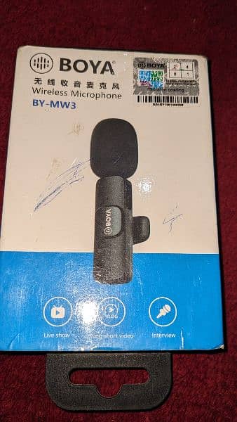 Boya BY-MW3 Wireless Microphone For iFone & Type-C U& Video Recording 1