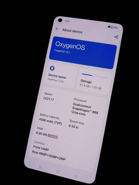 OnePlus 9 8GB/128GB Non PTA 4