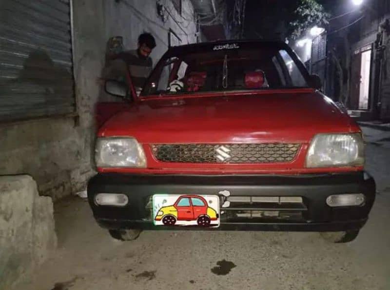 Suzuki Mehran VX 1992 8