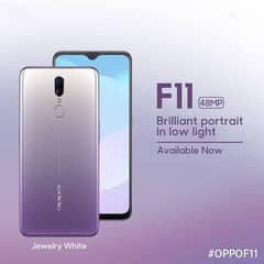 Oppo F11 8GB RAM 256 GB MEMORY  with full box original pta approved