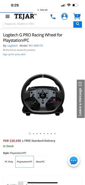 logitech g pro racing wheel and pedals ps/pc 0