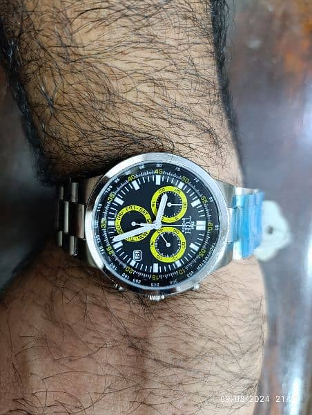 Original  TCH chronograph date watch in 15000 only 0