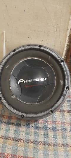 car woofer system pioneer orignal