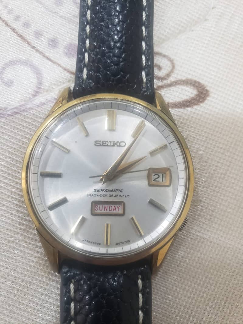 Seikomatic Mens Vintage watch 15