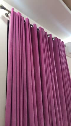 Velvet Curtains totally New condition