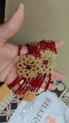 gold plated bridal set