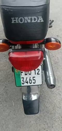 Honda bike 70 CG03277559122 argent for sale model 2012