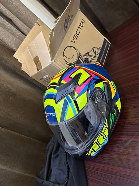 HELMET VECTOR VT - 254 FLIPUP - DOT APPROVED 4