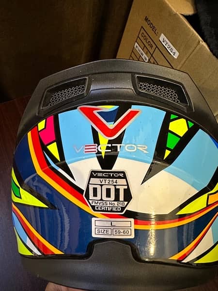 HELMET VECTOR VT - 254 FLIPUP - DOT APPROVED 1