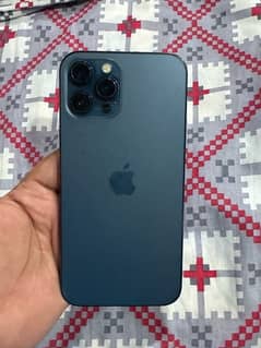 iphone 12promax blue clr 128gb