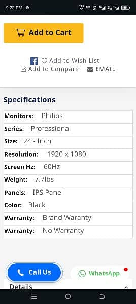 Philips gming borderless monitor 24 inch for sale 10