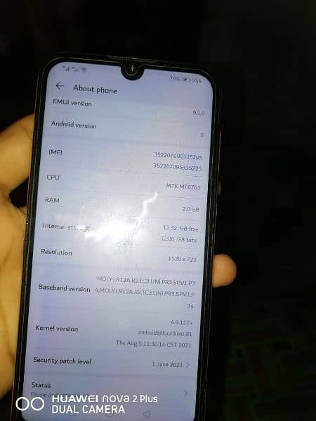 huawei y5 2019 2 32 ram side toti ha no open no repair 3