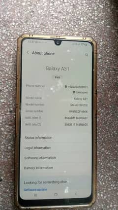 Samsung A31 - Dual Sim