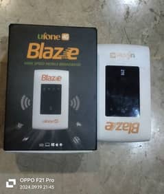 ufone blaze 4G rechargeable