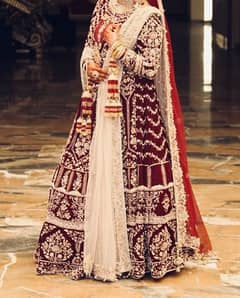 bridel lehnga with jewellery set free