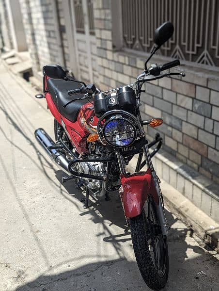 Yamaha yb 125z dx 5