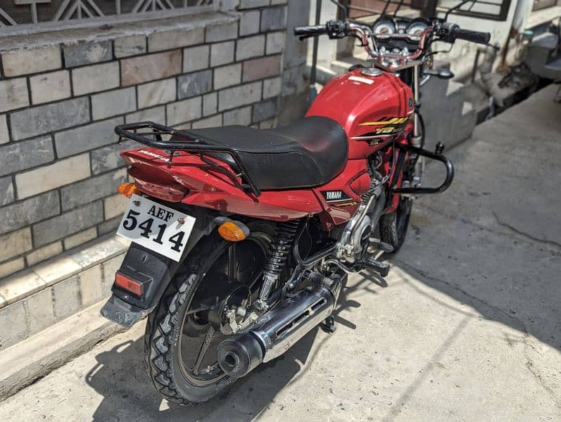 Yamaha yb 125z dx 10