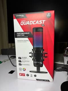 HyperX Quadcast S Microphone brand new