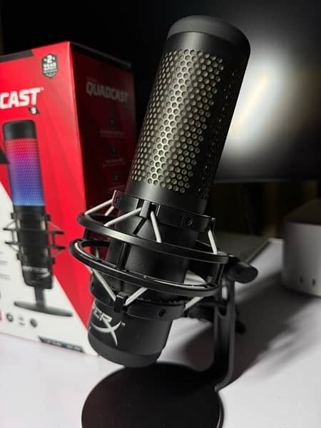 HyperX Quadcast S Microphone brand new 2