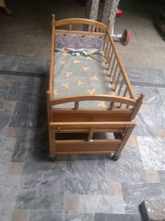 wooden Baby bed cot